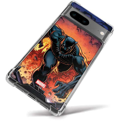 Marvel Black Panther Rise of Black Panther Google Pixel 8a Clear Case